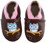 👶 soft leather baby moccasins: perfect first walker shoes for toddlers logo