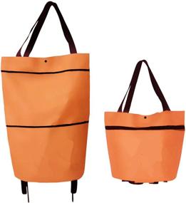 img 1 attached to 🛍️ Waterproof Foldable Shopping Bag by Nataliey Grocery