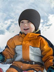 img 3 attached to ❄️ Winter Fleece Windproof Outdoor Accessories for Boys - Ideal for Cold Weather