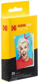 img 2 attached to Kodak Printomatic Instant Camera (Yellow) Basic Bundle Zink Paper (20 Sheets) Deluxe Case