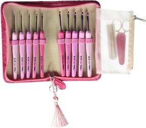 img 2 attached to 🌹 Elevate Your Crochet Projects with the Tulip Etimo Rose Crochet Hook Set