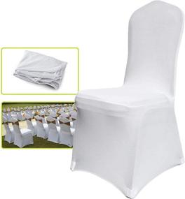 img 4 attached to VEVOR Polyester Spandex Slipcovers Decoration Food Service Equipment & Supplies and Tabletop & Serveware