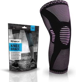 img 4 attached to POWERLIX Compression Knee Sleeve Weightlifting