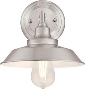 img 3 attached to 💡 Westinghouse Lighting 6354300 BN Wall Fixture, Brushed Nickel - One Light