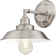 💡 westinghouse lighting 6354300 bn wall fixture, brushed nickel - one light логотип