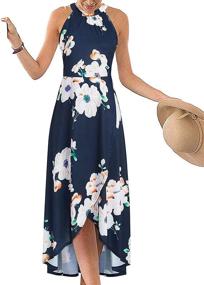 img 3 attached to STYLEWORD Shoulder Dresses Elegant Floral06 591 Women's Clothing for Dresses