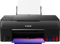 🖨️ black canon pixma g620 megatank wireless all-in-one printer for photo printing, copying, and scanning logo