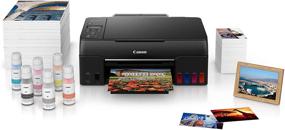 img 3 attached to 🖨️ Black Canon PIXMA G620 MegaTank Wireless All-in-One Printer for Photo Printing, Copying, and Scanning