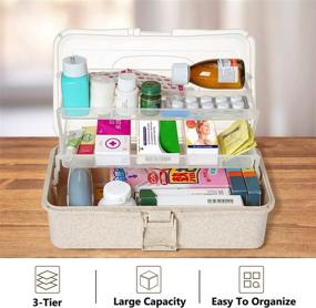 img 3 attached to 🏥 HomeMiYN Container: The Ultimate Medicine Emergency Organizer for Your Home