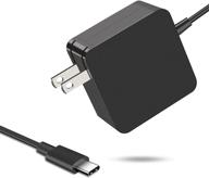 🔌 pdusbsz 65w usb c power adapter: fast charger for macbook pro, dell latitude, chromebook, lenovo, huawei matebook, hp spectre, acer & more logo