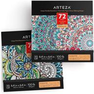 arteza coloring books for adults painting, drawing & art supplies logo