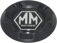 🔲 колпачок центрального диска колеса mayhem matte flat black только для замены c-231-2 логотип