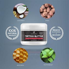 img 3 attached to Ultimate Tattoo Butter: Numbing, Soothing & Healing Balm for 🖤 Before, During & After Tattoo Process - Natural, Moisturizing & Brightening Ointment