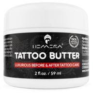 ultimate tattoo butter: numbing, soothing & healing balm for 🖤 before, during & after tattoo process - natural, moisturizing & brightening ointment logo