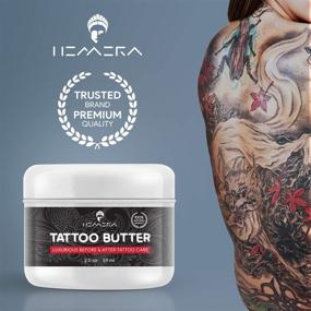 img 2 attached to Ultimate Tattoo Butter: Numbing, Soothing & Healing Balm for 🖤 Before, During & After Tattoo Process - Natural, Moisturizing & Brightening Ointment