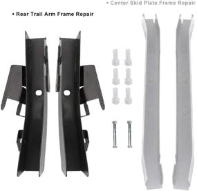 img 2 attached to High-Quality ELITEWILL Rust Repair Section for 1997-2006 Jeep Wrangler TJ - Perfect Fit for Driver and Passenger Rear Trail Arm Frame