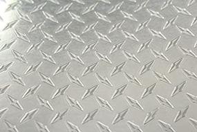 img 4 attached to 🔳 Rwraps Metal Vinyl Film Sheet Roll Wrap Decal - Diamond Plate 12"x48" - High-Quality Vinyl Metal Plate Decal