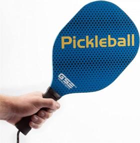 img 2 attached to GSE Games & Sports Expert Pickleball Paddle Bundle Set with Wooden Rackets, Indoor/Outdoor Balls, and Mesh Carrying Bag for Enhanced Performance