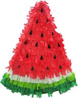 watermelon slice pinata party decoration logo