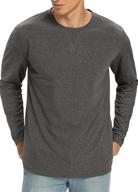 nitagut sleeve cotton t shirt heather men's clothing logo