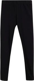 img 1 attached to 🩳 Comfortable and Versatile: Star Ride Girls' Leggings 3-Pack for Yoga, Stretching, and Everyday Wear