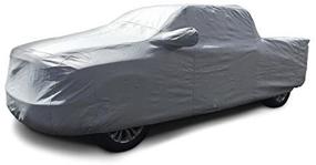 img 1 attached to 🚗 Premium Custom Fit Car Cover for Toyota Tundra CrewMax - All Weatherproof Protection | Heavy Duty & Ultrashield Design (2007-2019)