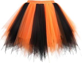 img 1 attached to Stylish and Vibrant: Topdress Women's 1950s Tutu Petticoat Ballet Bubble Skirt in 26 Stunning Colors