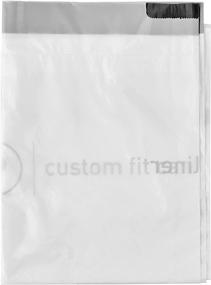 img 3 attached to 🗑️ Simplehuman Code P Custom Fit Drawstring Trash Bags, 200 Count – White, 50-60 Liter / 13-16 Gallon Size