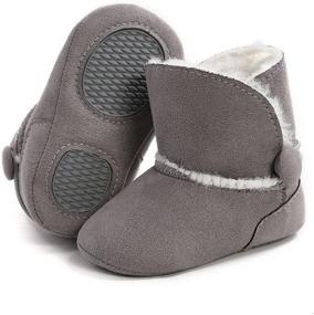 img 1 attached to Maleris Newborn Booties Anti Slip Toddler