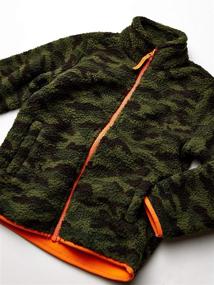 img 2 attached to Cozy Boys' Polar Fleece Lined Sherpa Full-Zip Jackets - Amazon Essentials for Maximum Warmth and Style