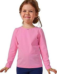 img 1 attached to 👗 Charming Petite Amelia: Adorable Sleeve Girls' Clothing for Little Girls