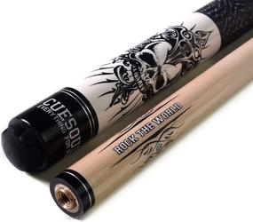 img 2 attached to CUESOUL 57 inch 19/20/21 oz 1/2 Maple Pool Cue Stick Kit - Rockin Series: Unparalleled Quality for Optimal Play