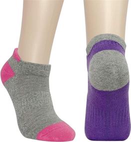 img 1 attached to 🧦 KONY Women's Cotton Cushion Running Athletic Low Cut Ankle Tab Socks - Size 6-9, All Season Gift