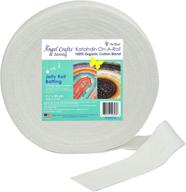 🧵 organic cotton jelly roll fabric strips by angel crafts and sewing - quilting rugs and bags, quilt batting precuts - 2.5 inches x 50 yards, perfect for quilts logo