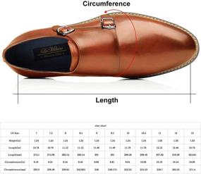 img 2 attached to Milano Leather Double Comfortable Business Men's Shoes