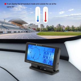 img 2 attached to Thermometer Multifunctional Automobile Navigation Function