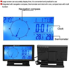 img 3 attached to Thermometer Multifunctional Automobile Navigation Function
