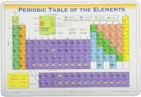 img 2 attached to 🌍 Explore the World of Elements with the Painless Learning Periodic Table Placemat!