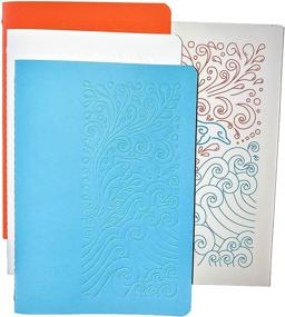 img 4 attached to 🎨 marymarie Mixed Media Sketchbook Set: A5 Unlined Paper for Drawing & Watercolour - Ideal Gifts for Artists, Painters, and Writers