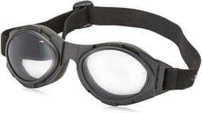img 4 attached to Bobster Bugeye 2 Interchangeable Goggles: Black Frame & 3 Lenses (Smoked, Amber, Clear) - Versatile Eye Protection