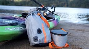img 1 attached to Waterproof XPEL Dry Bag by Wilderness Systems - Convertible Shoulder Strap & Valve for Cooler Functionality