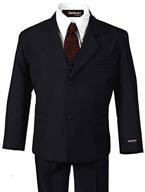 gino giovanni formal boys black clothing for suits and sport coats logo