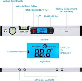 img 3 attached to RISEPRO Digital Inclinometer Backlight 82112M S