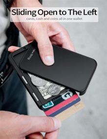 img 2 attached to Men's Minimalist Credit Holder Wallet - New & Improved Accessories