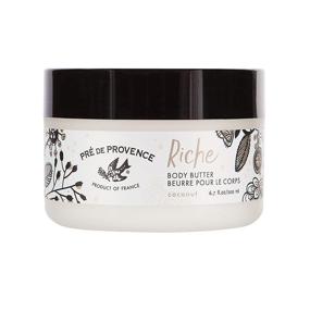 img 4 attached to Indulge in the Luxurious Pre de Provence Riche Collection, Coconut Body Butter