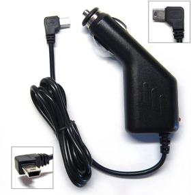 img 1 attached to 🚗✨ JFXONE New Black Car Charger Power Cord for Rand McNally TND 530 720 730 IntelliRoute Truck GPS: Reliable Charging on the Go