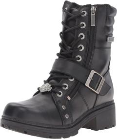 img 4 attached to 🏍️ Rev up Your Style with Harley-Davidson Women's Talley Ridge Motorcycle Boot