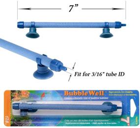 img 3 attached to 🐠 Quickun Aquarium Oxygen Diffuser Bar: Enhanced Air Stone Bubble Wall Tube for Fish Tank Décor - Available in 7'', 10'', 14'', 18'', 23'', and 28'' Lengths