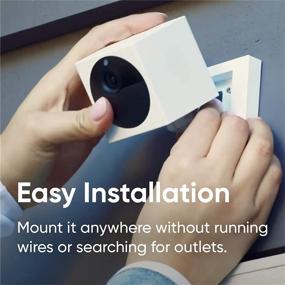 img 2 attached to 📷 WYZE Cam Outdoor Add-on Camera: 1080p HD Indoor/Outdoor Wire-Free Smart Home Camera with Night Vision, 2-Way Audio - Alexa & Google Assistant Compatible (Base Station Required)