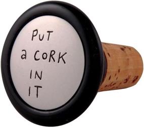 img 1 attached to Our Name Is Mud by Lorrie Veasey Cork Wine Stopper, 2-1/4-Inch